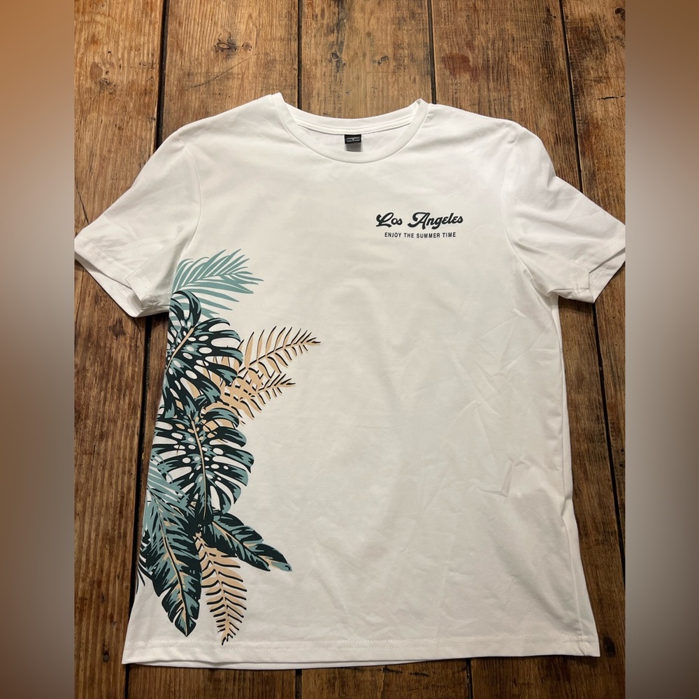 SHEIN - Manfinity | Mens Tee Shirt | S | White | NWOT